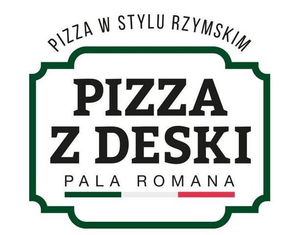 logo pizza z deski
